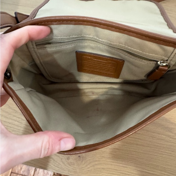 COACH Hadley Field Pebbled Leather Crossbody - Picture 9 of 16